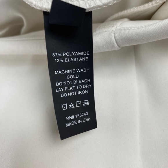 ONA - Kick Flare Pant in White Size M - Picture 10 of 11